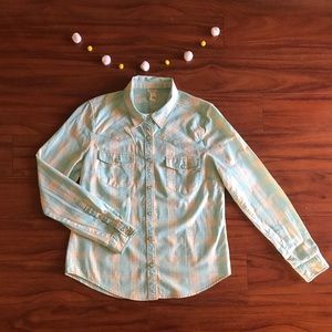 Forever 21 Western Style Plaid Shirt